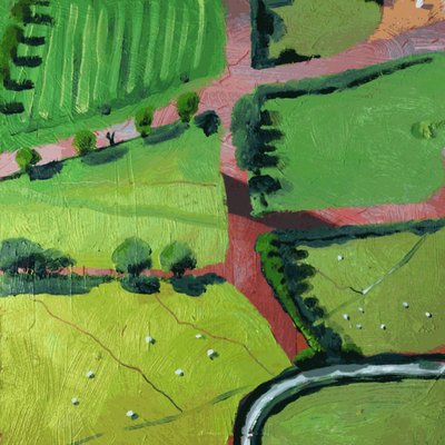 Vista su Safron Walden o Thaxted da Thomas MacGregor